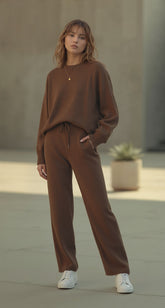 Knitted Loungewear Set for Women