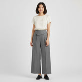 High-Waist Tailored Wide-Leg Trousers for Women