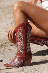 Western Knee-High Cowboy Boots for Women
