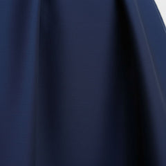 V-Neck Fit and Flare Midi Dress with Long Sleeves for Women