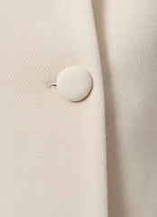 Tailored Longline Button-Up Jacket for Women