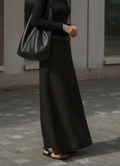 Wide-Leg High-Waist Skirt for Women