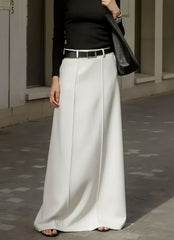 Wide-Leg High-Waist Skirt for Women