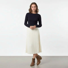 Cut-Out Ankle Boots with Block Heel for Women