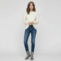 Suede Ankle Boots with Slouch Detail for Women