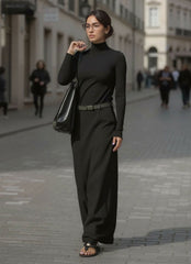 Wide-Leg High-Waist Skirt for Women