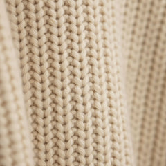 Chunky Knit Open Front Longline Cardigan for Women