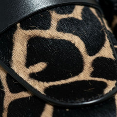 Leopard Print Flat Loafers for Women